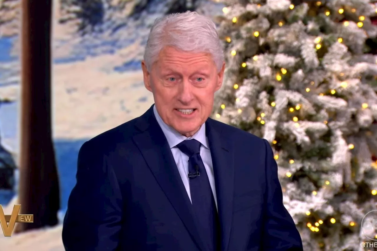 Bill Clinton tells The View hosts that Democrats 'give up on too many people'