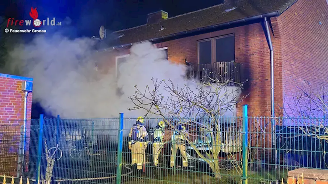 D: 10 Rauchgasverletzte bei Brand in einem Wohngebäude in Gronau