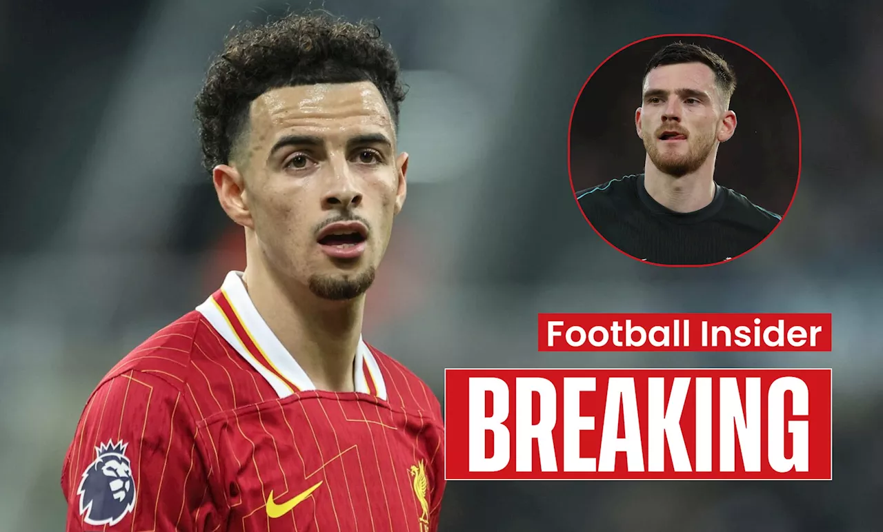 Curtis Jones sends two-word message to Liverpool teammate Andrew Robertson