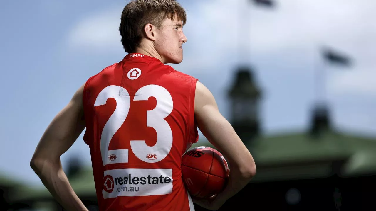 ‘I like that pressure’: Why Swans granted draftee’s bold request to fill Buddy’s boots