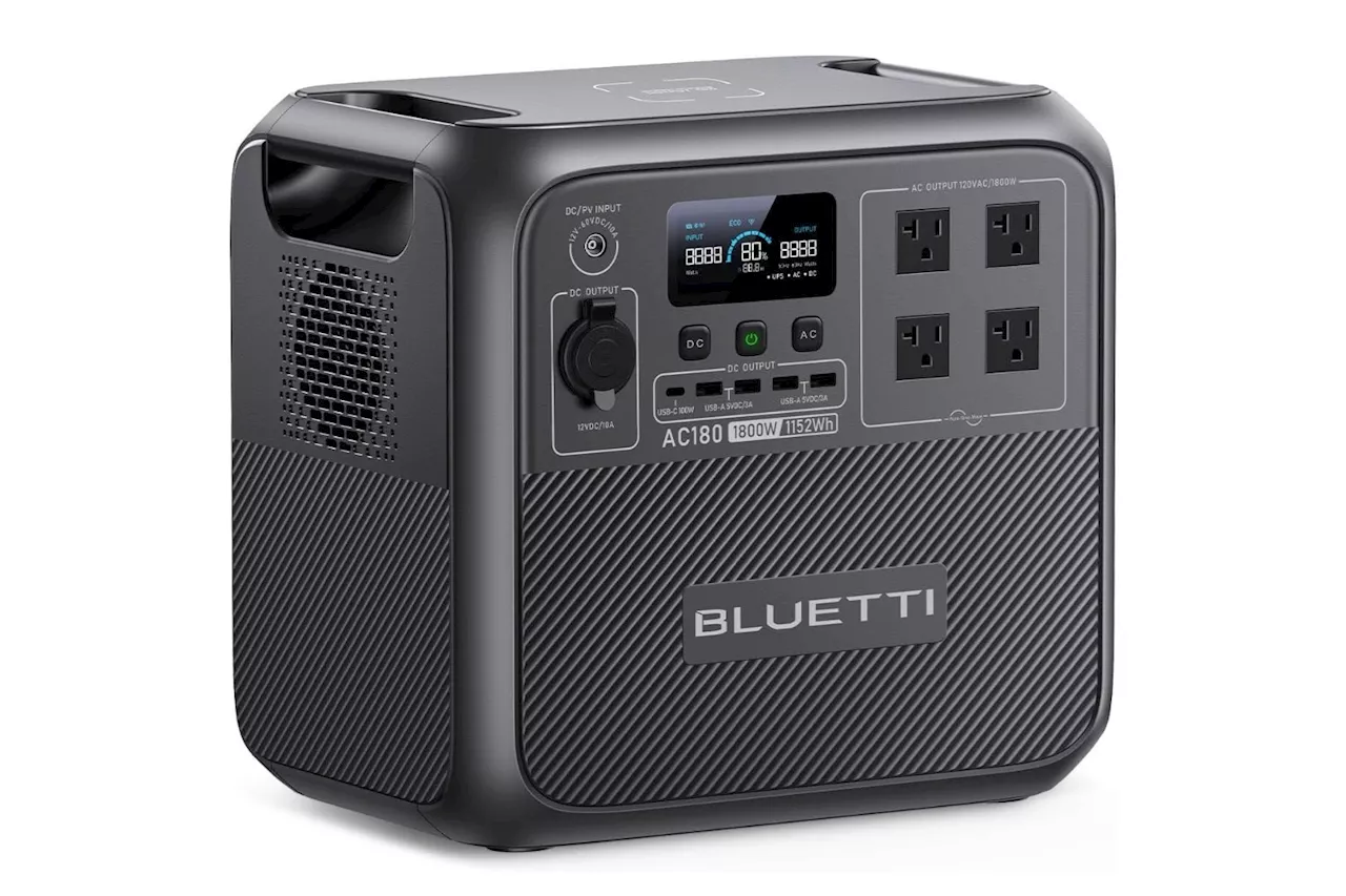 This Bluetti Portable Power Station Is Now 52% Off, Matching the Black Friday Price