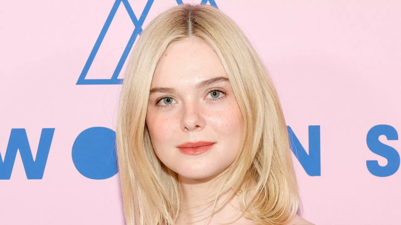 Elle Fanning’s Formal Pigtails Are the Ultimate Party-Season Updo