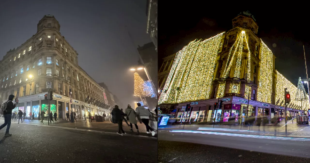 Glasgow's iconic House of Fraser lights missing this year as shoppers say 'Christmas ruined'