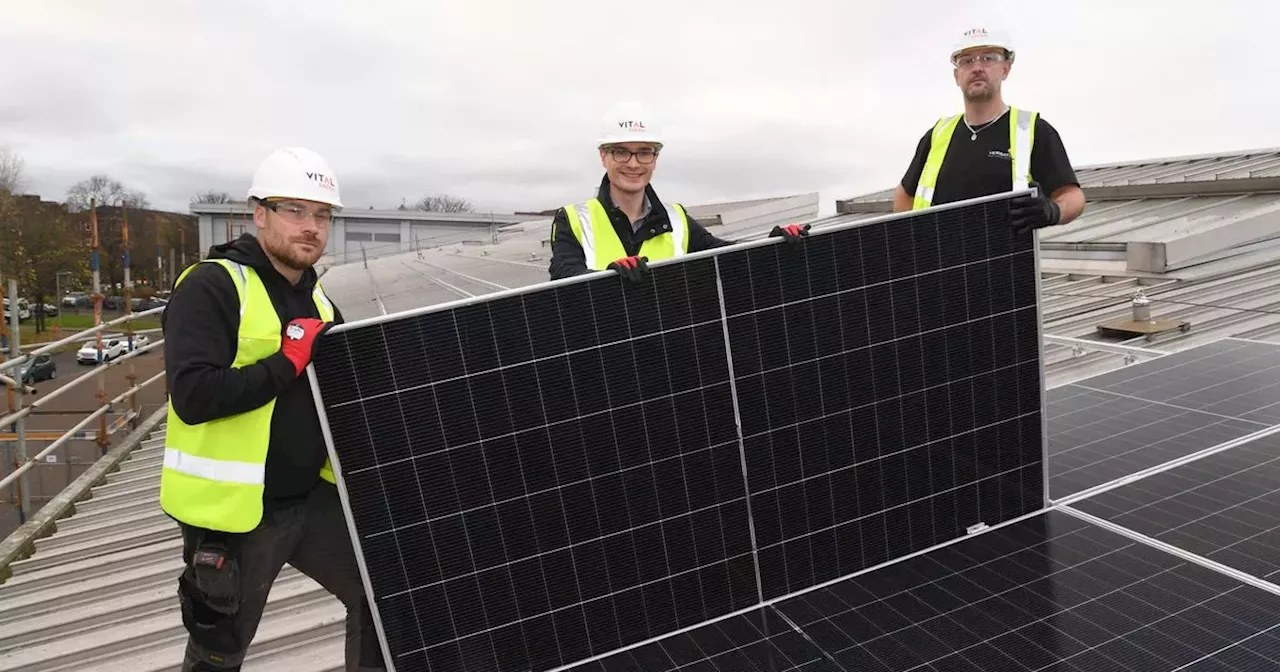 Solar panels at Glasgow schools and Kelvin Hall set to cut energy bills