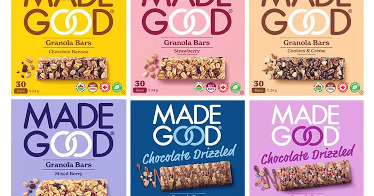 MadeGood granola bars recalled over possible metal fragments