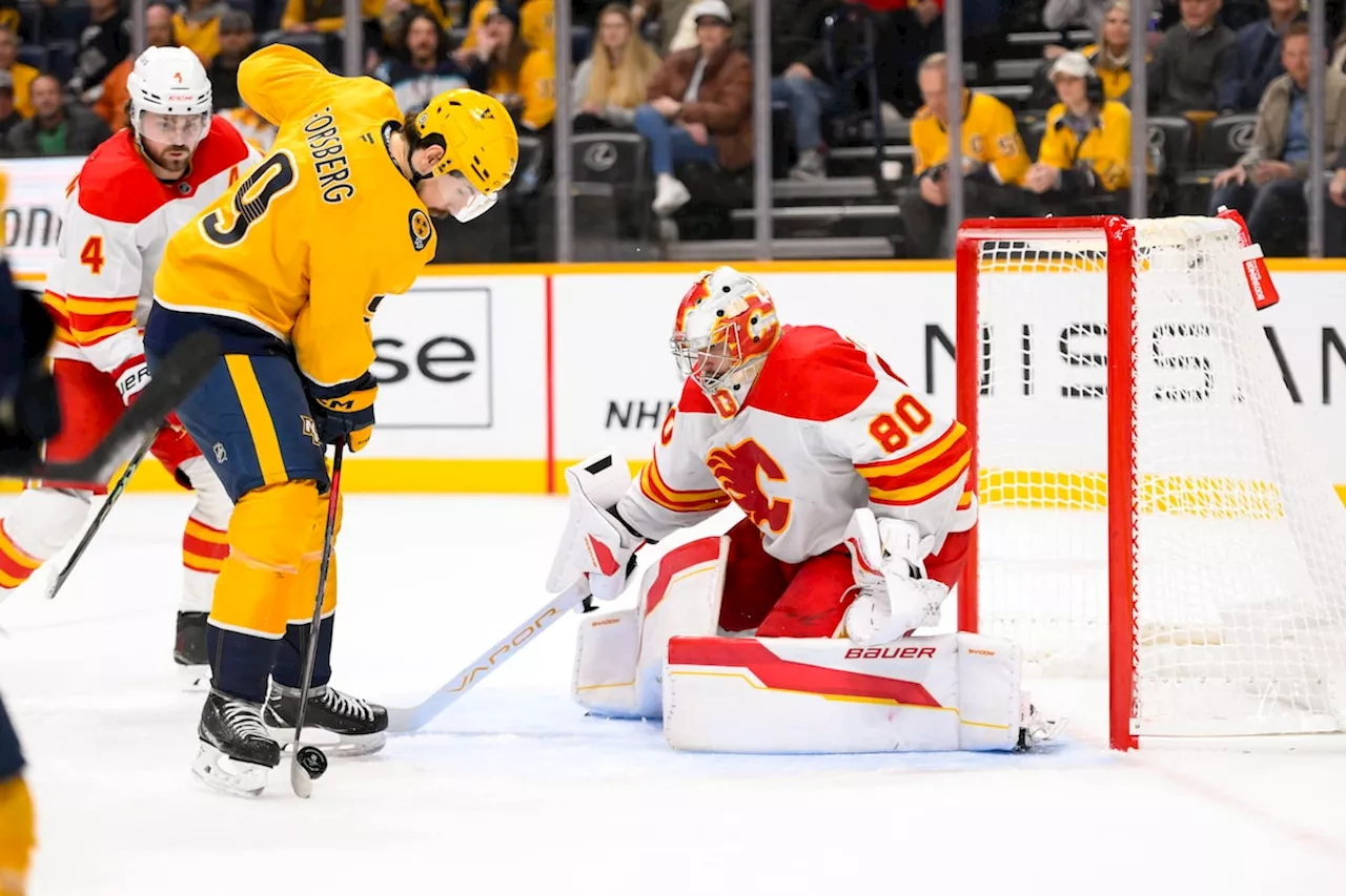 Huberdeau, Rooney lead Flames over Predators 4-3, snap eight-game road skid