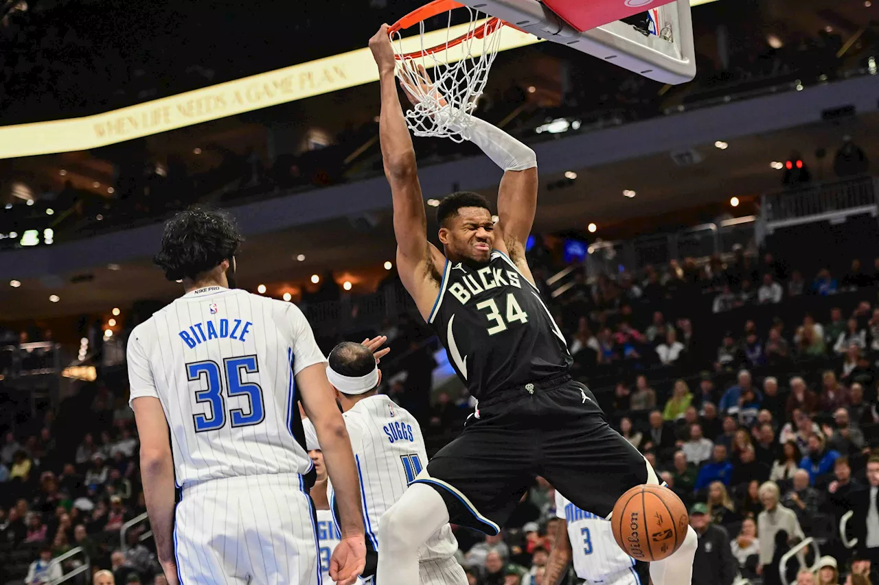 Giannis Antetokounmpo, Bucks edge Magic, advance in NBA Cup