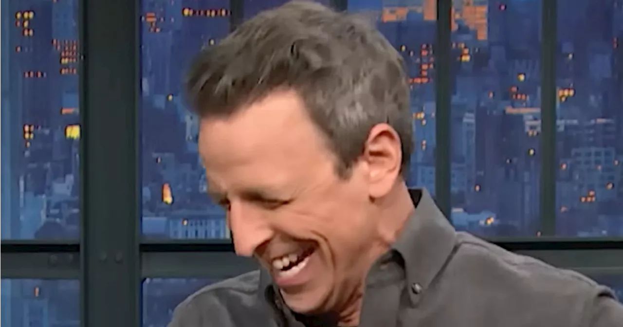 Seth Meyers Proves That Even Tasteless, Rejected Jokes Can Still Go Public