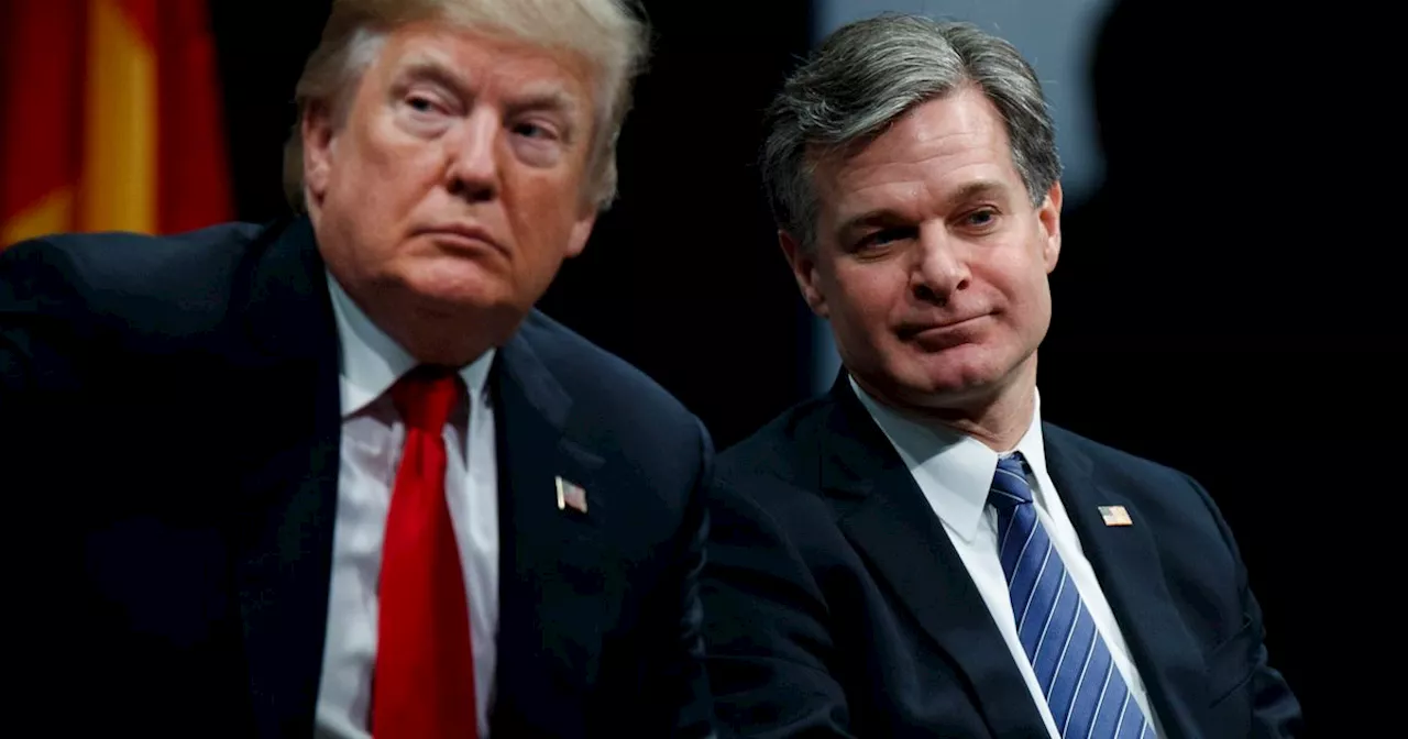 Wray Continues Pattern Of Honoring Institutions Even As Trump Burns Them Down