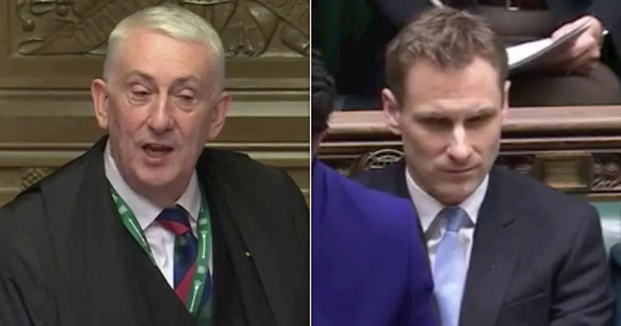 Speaker Lindsay Hoyle Interrupts PMQs To Tell Chris Philp Off For Shouting At Keir Starmer