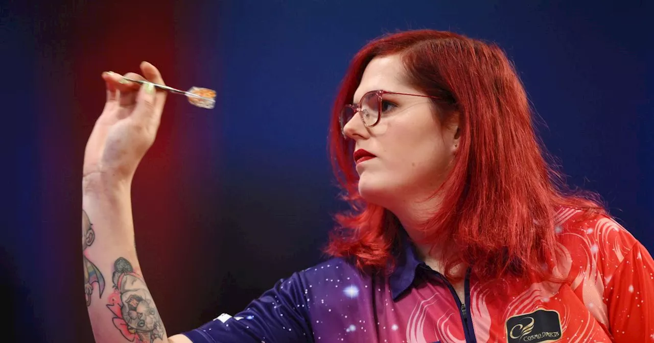 Transgender darts star has defiant message for critics ahead of Ally Pally bow