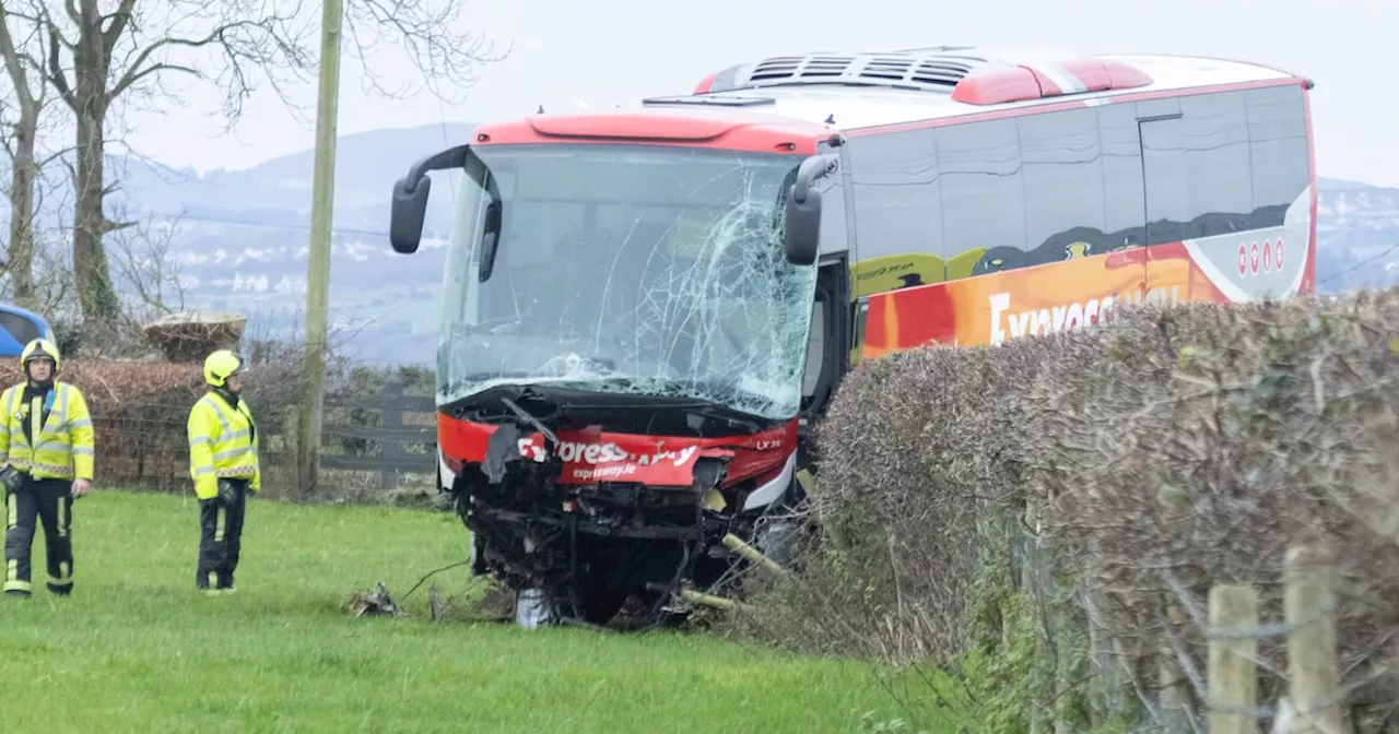 Donegal bus crash: Three taken to hospital after Bus Éireann crash