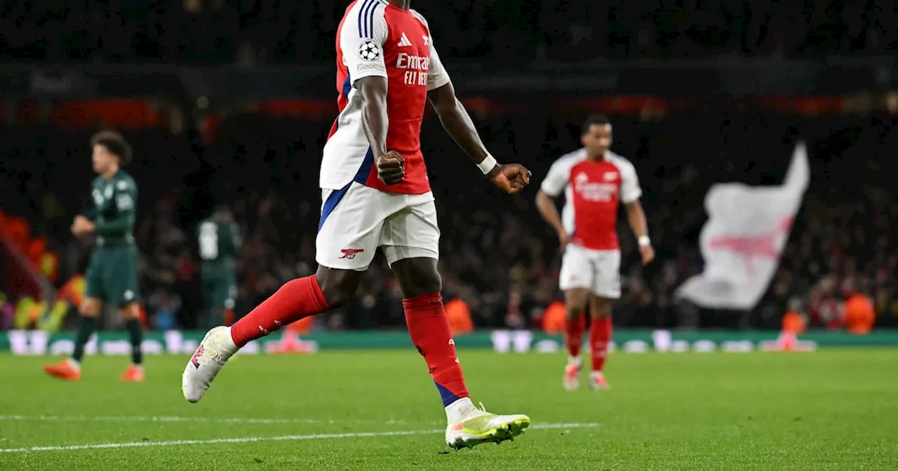 Saka inspires Arsenal to beat Monaco and boost automatic qualification hopes