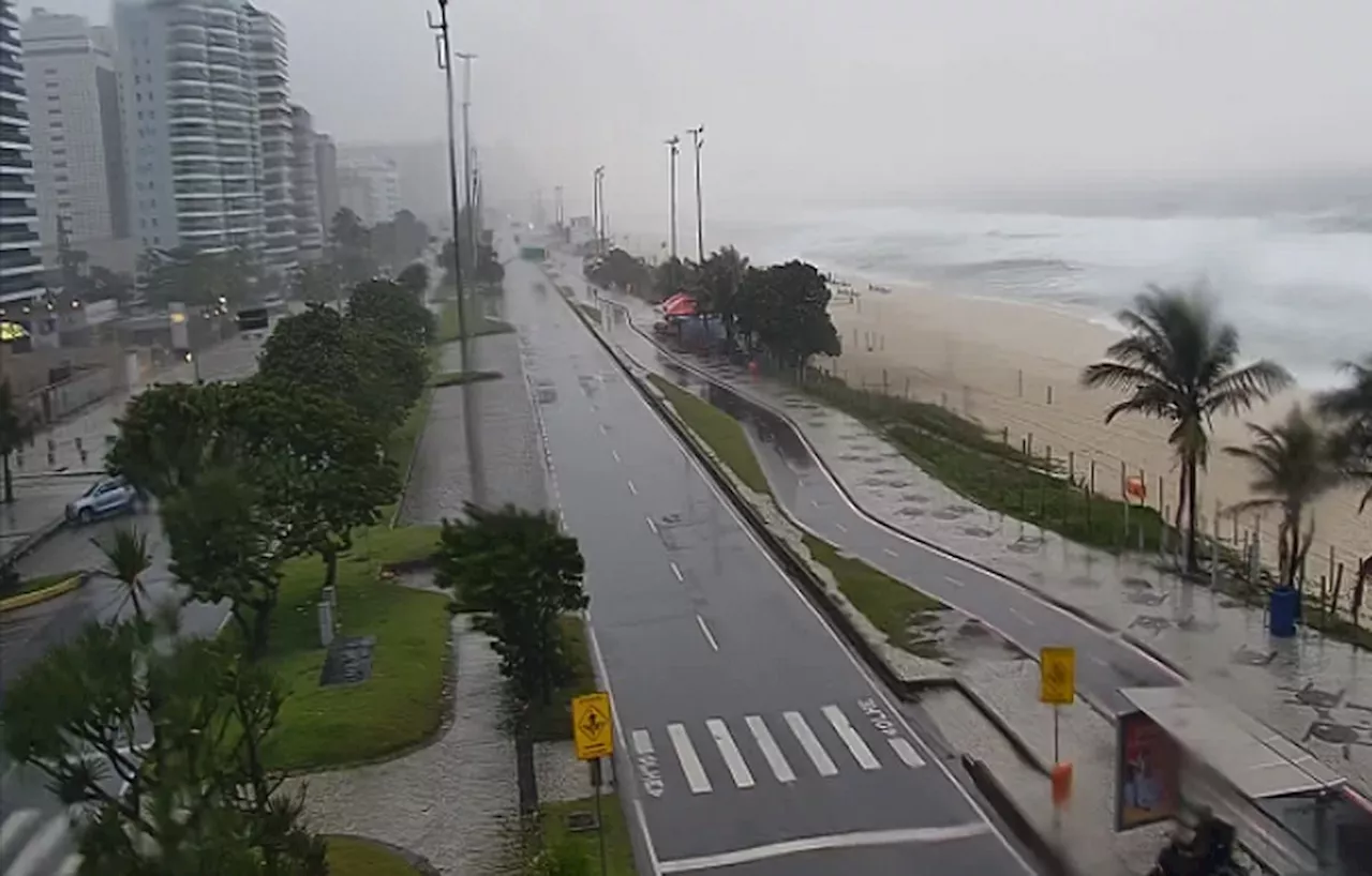 Chuva provoca quedas de árvores e galhos no Rio; veja a previsão do tempo