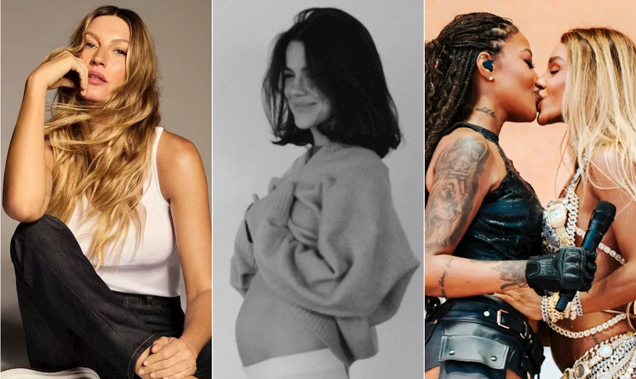 Gisele Bündchen, Manu Gavassi, Ludmilla e Brunna Gonçalves: confira as famosas que vão virar o ano à espera de um bebê