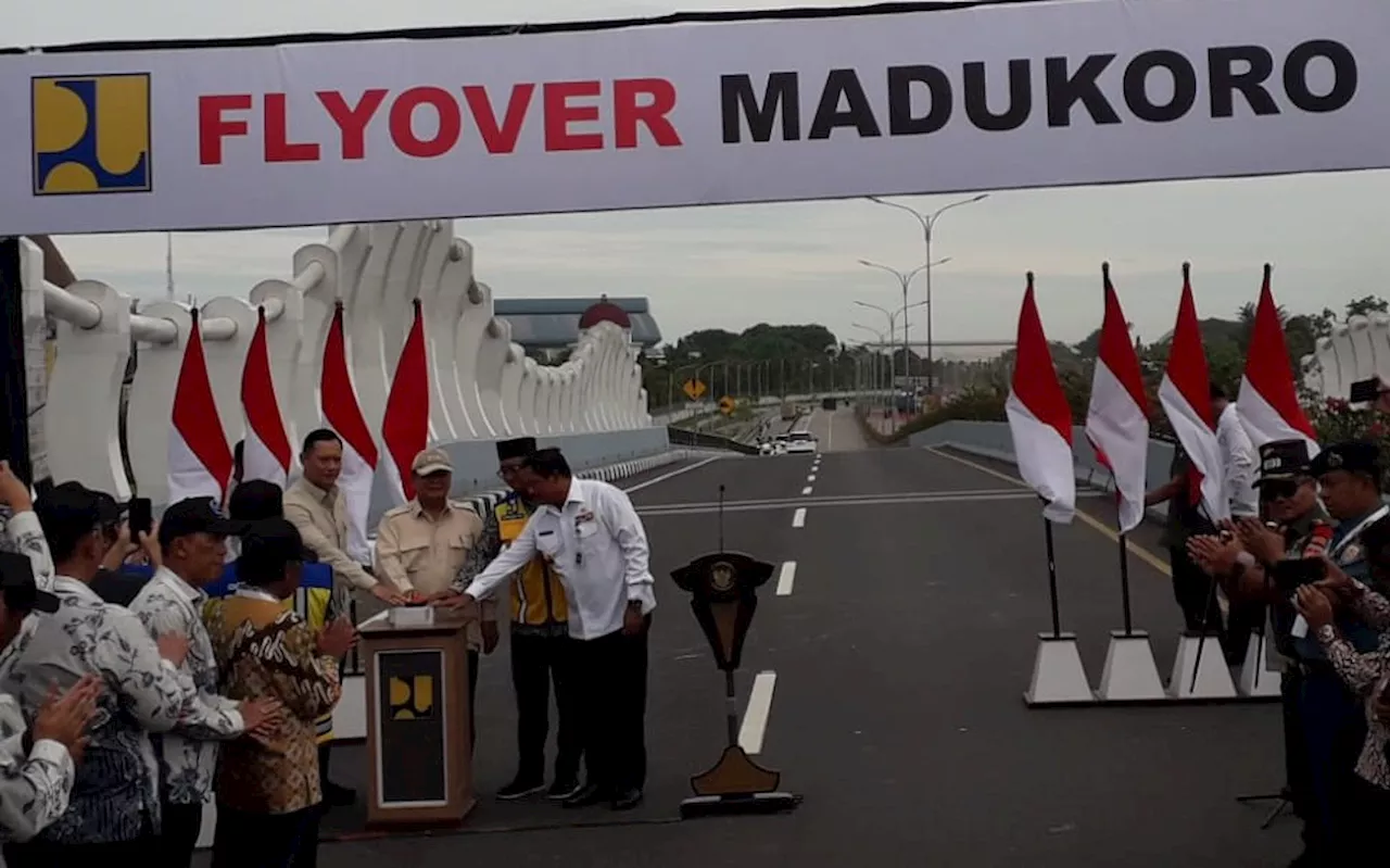 Resmikan Flyover Madukoro Semarang, Presiden Prabowo: Semoga Bermanfaat Bagi Rakyat