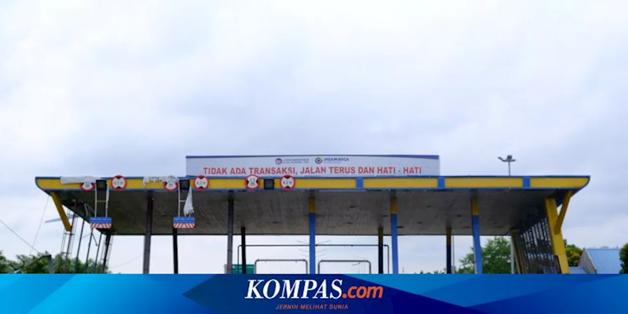 Hati-Hati Lintasi Tol MKTT, GT Tebing Tinggi Tengah Dibongkar