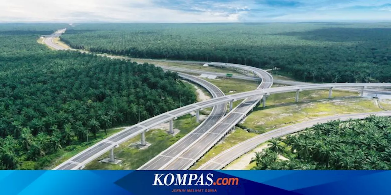 Lalin Tol Trans-Sumatera Diprediksi Naik 28 Persen saat Nataru