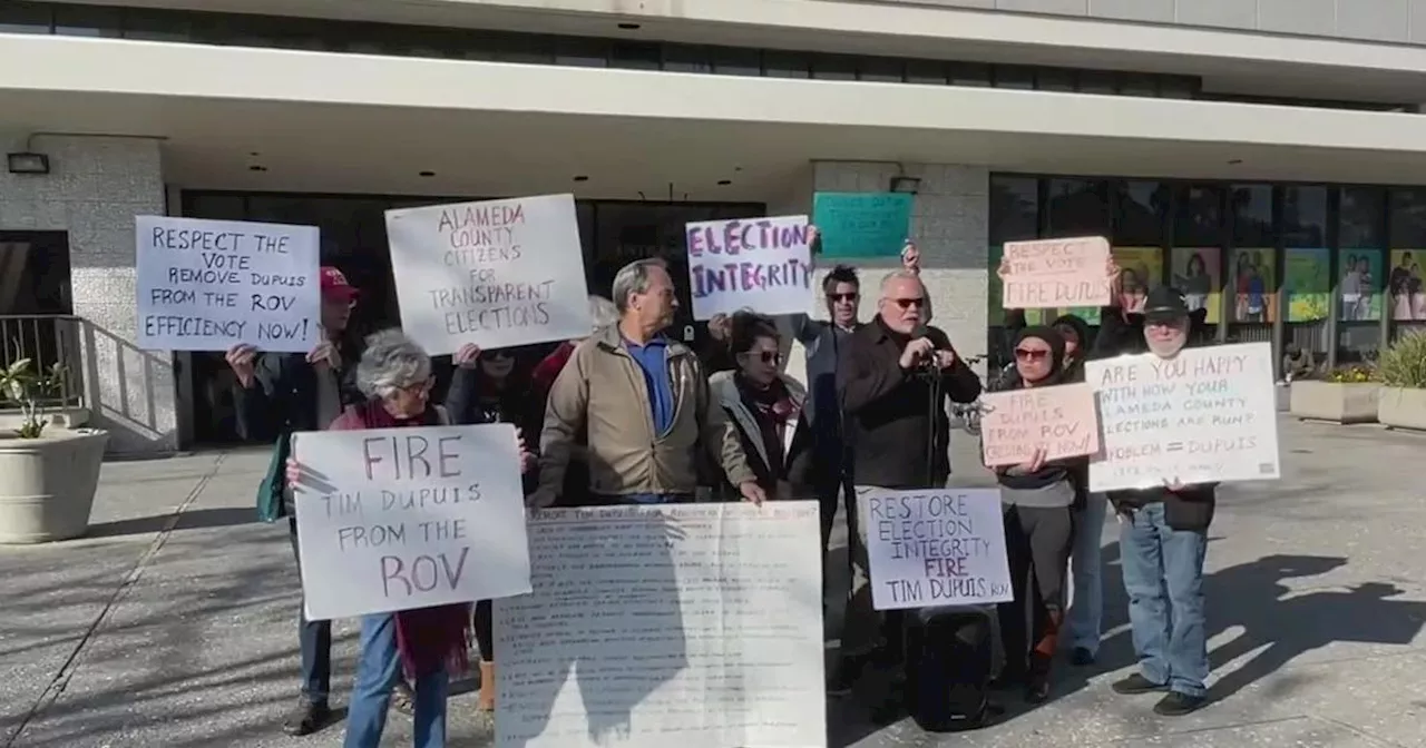 Group calls for Alameda County registrar of voters to be fired