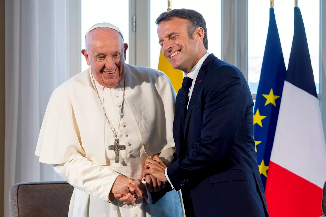 Emmanuel Macron rencontrera le pape François lors de son voyage en Corse