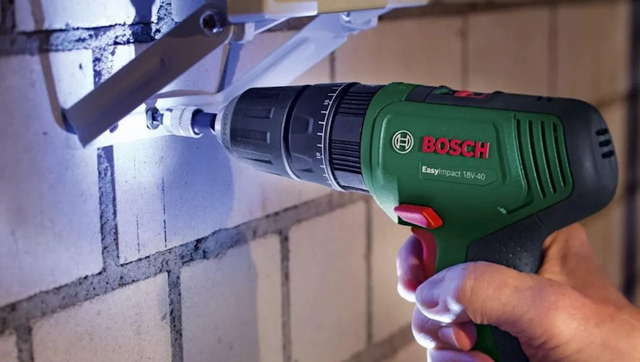 Amazon baisse le prix de la fameuse perceuse-visseuse Bosch, les bricoleurs vont être ravis