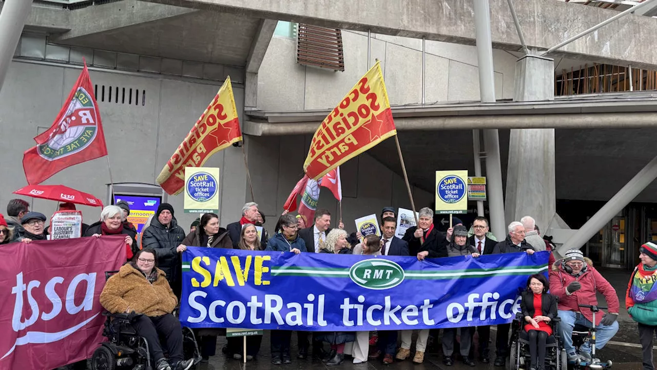 RMT to call strike ‘if needs be’ over proposed cuts to rail ticket office hours