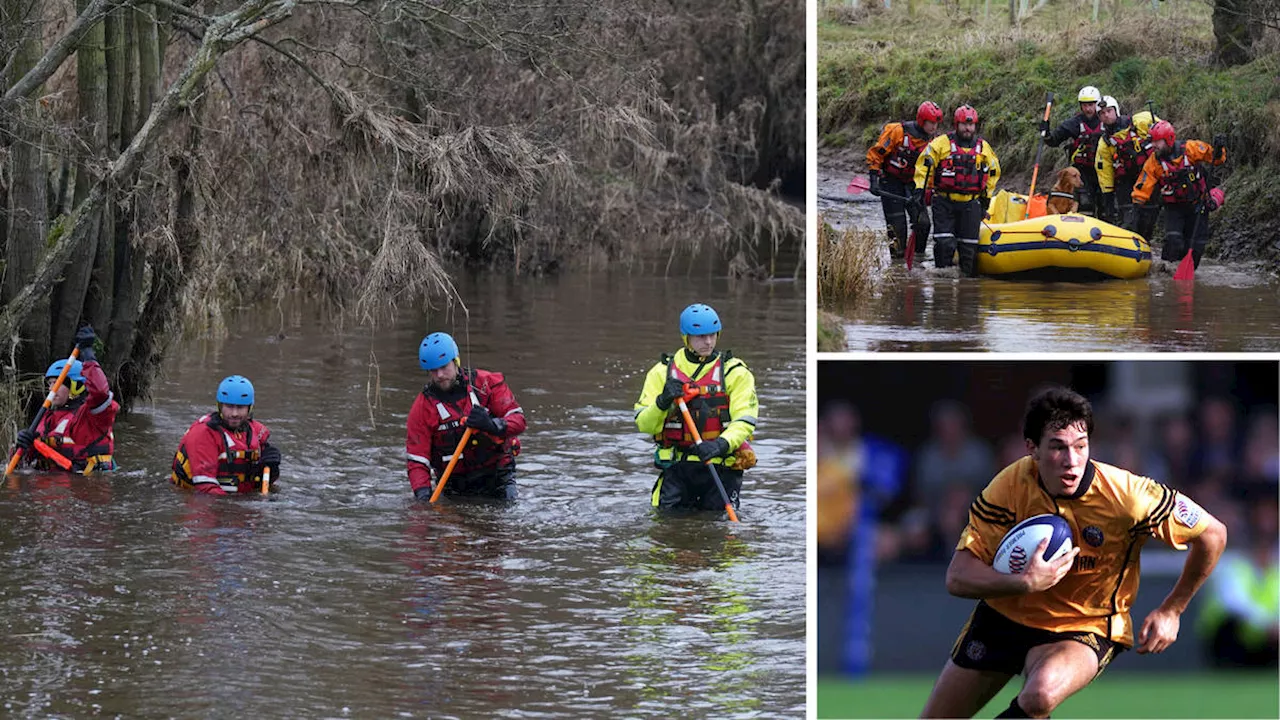 Desperate search for England rugby star Tom Voyce, feared dead after going missing in Storm Darragh