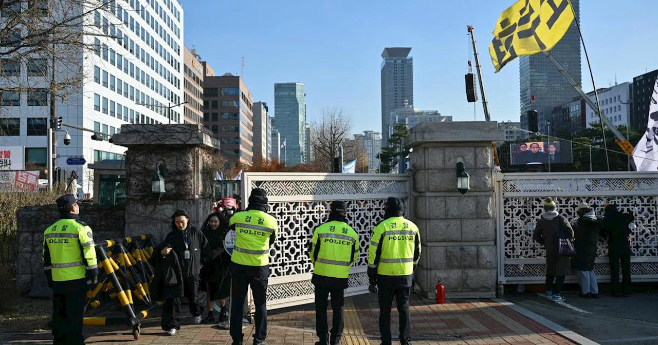 Corée du Sud: la police entravée dans sa perquisition des bureaux du président Yoon Suk Yeol