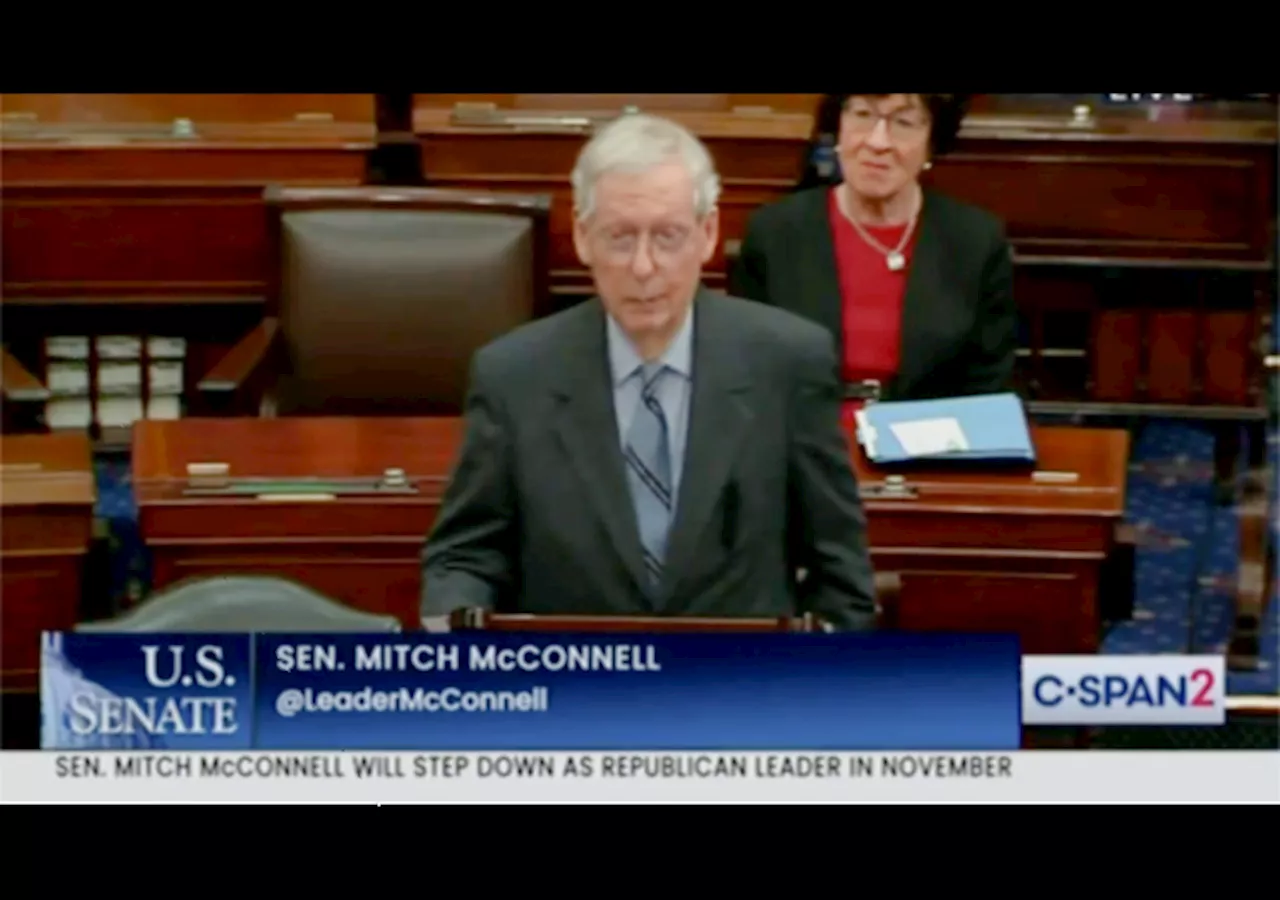 Sen. McConnell Trips, Sprains Wrist After Fall During GOP Lunch