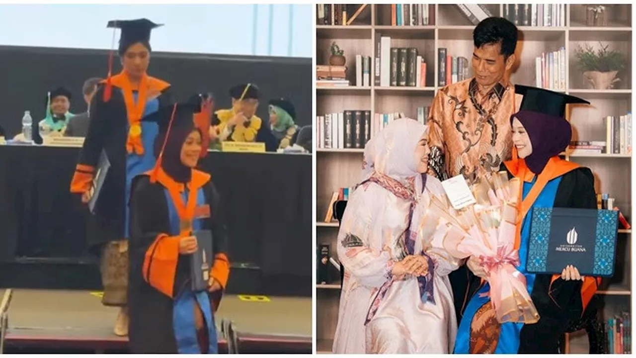 6 Potret Wisuda S1 Lesti Kejora ketika Hamil Besar, Rizky Billar Tak Bisa Dampingi