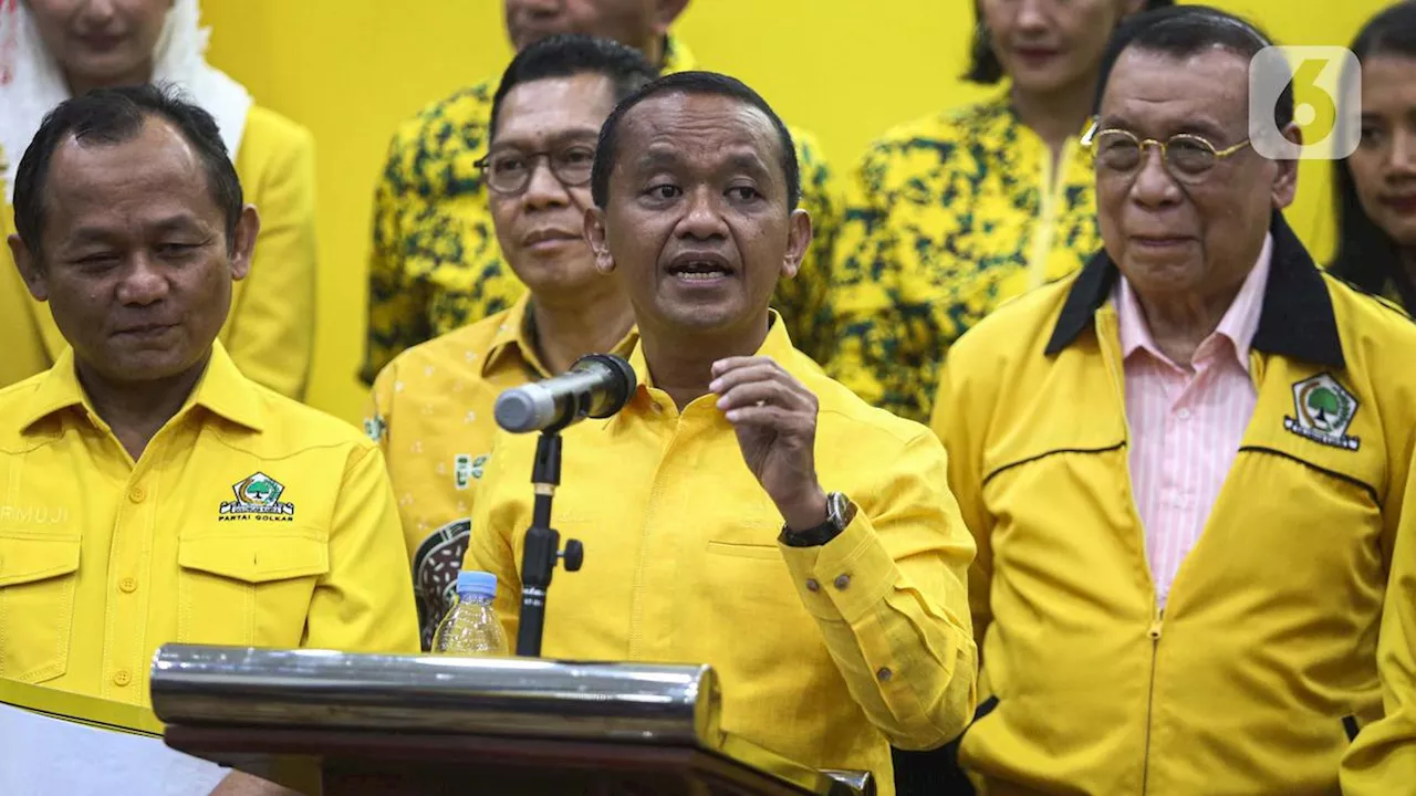 Bahlil: Golkar Jangan Ajarin Olah Mengolah, Office Boy Saja Tukang Olah