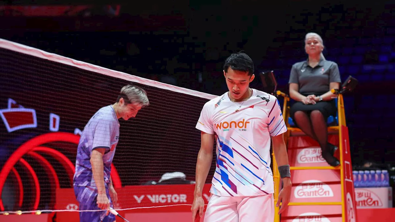 Hasil BWF World Tour Finals 2024: Jonatan Christie Kalah dari Shi Yu Qi