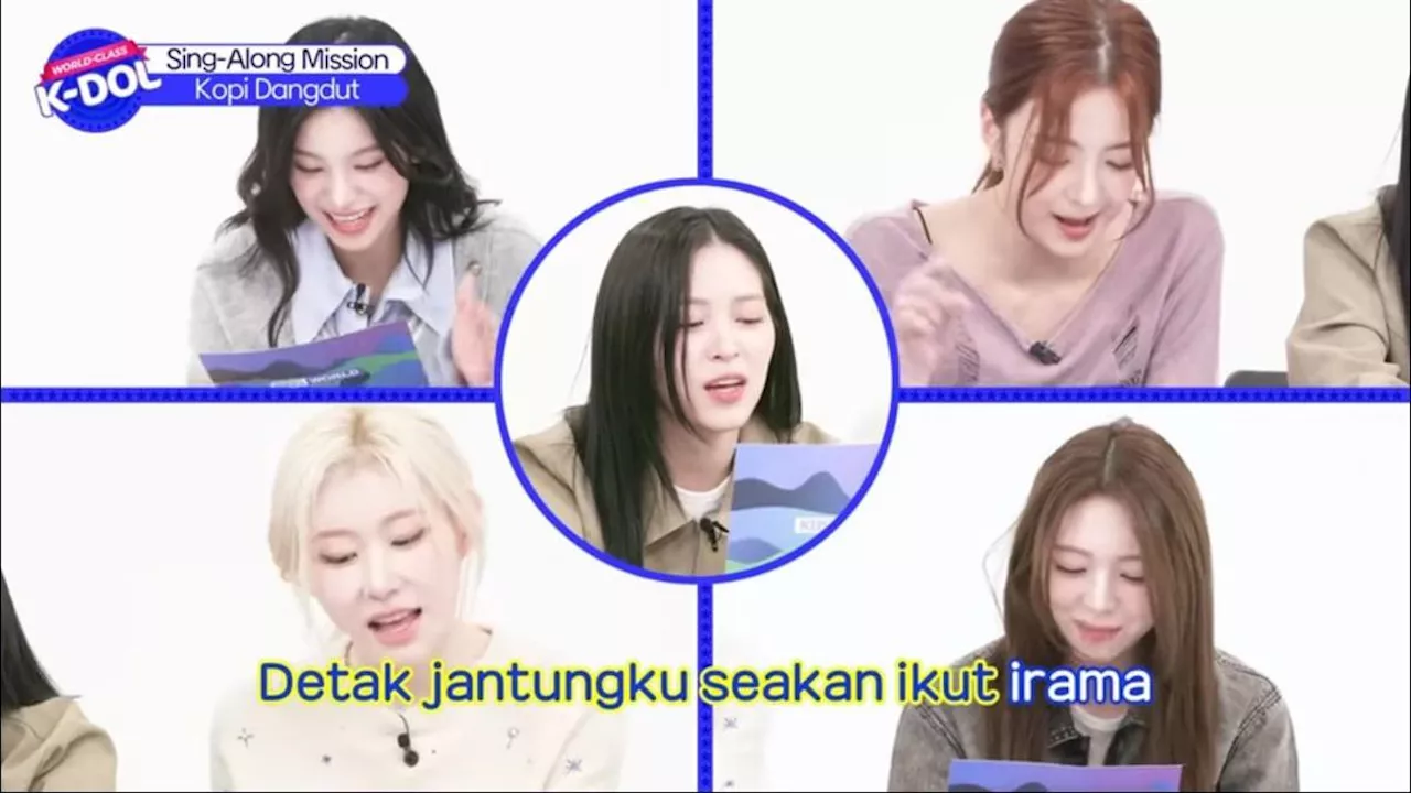 Itzy dan Taeyang BigBang Pikat Penggemar Indonesia dengan Cover Lagu Dangdut dan Melayu