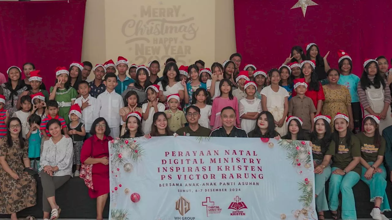 Peringati Natal, WH Group Jakarta, Digital Ministry dan Inspirasi Kristen Berbagi Berkat ke Anak Panti Asuhan