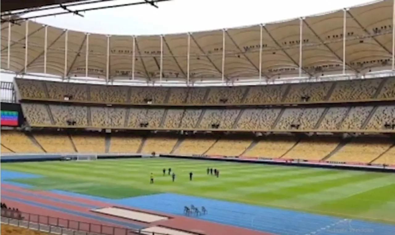 Good to go: National Stadium pitch in good condition ahead of Malaysia-Timor-Leste tie tonight