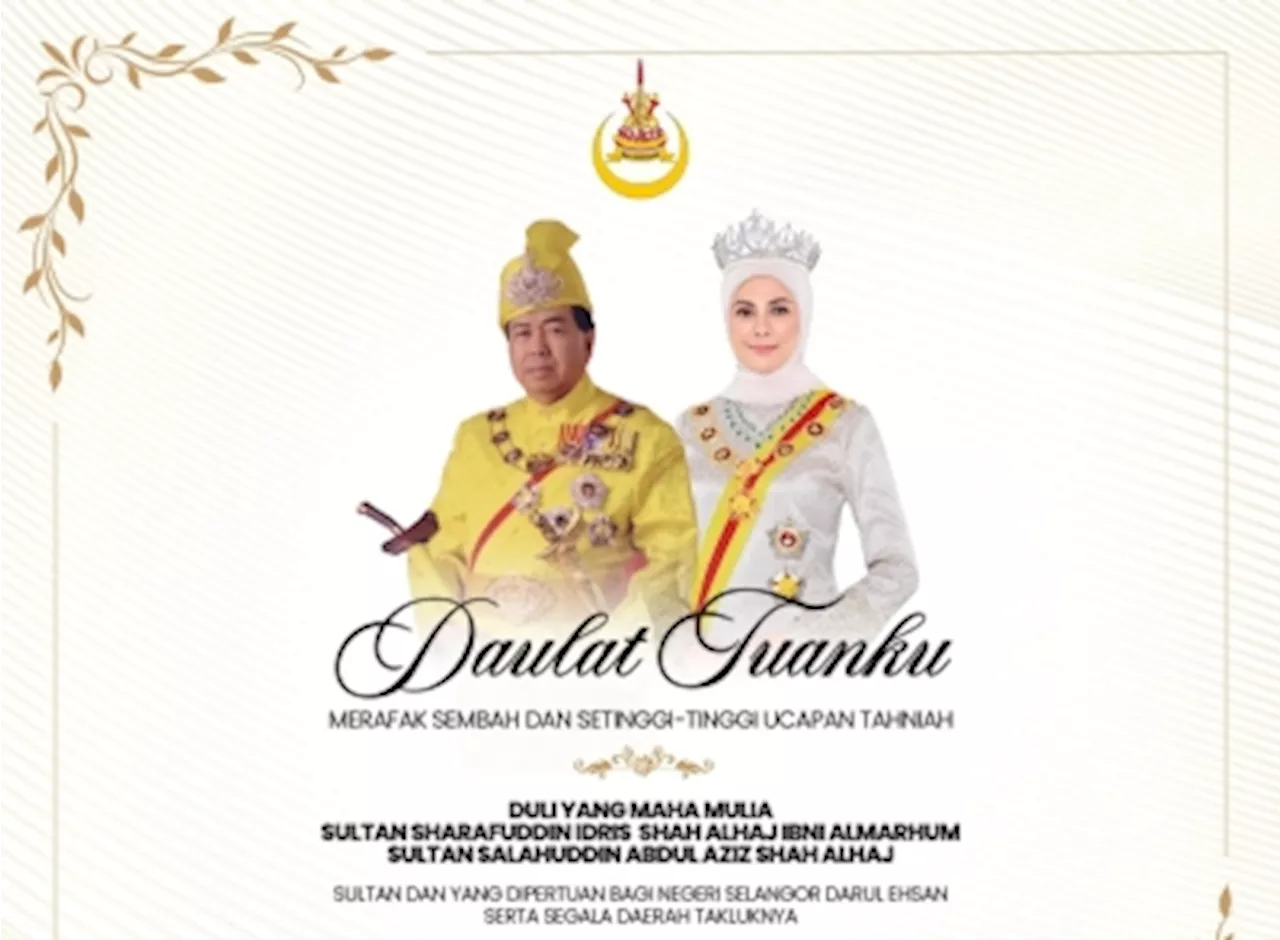 PM Anwar congratulates Selangor Sultan on 79th birthday, prays for royal family’s wellbeing