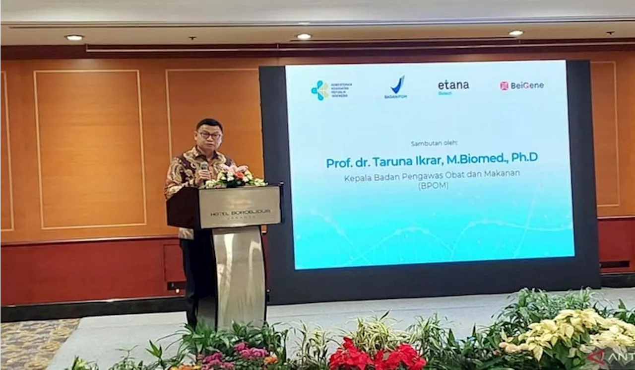 BPOM Tegaskan Komitmen Percepat Perizinan Obat Kanker