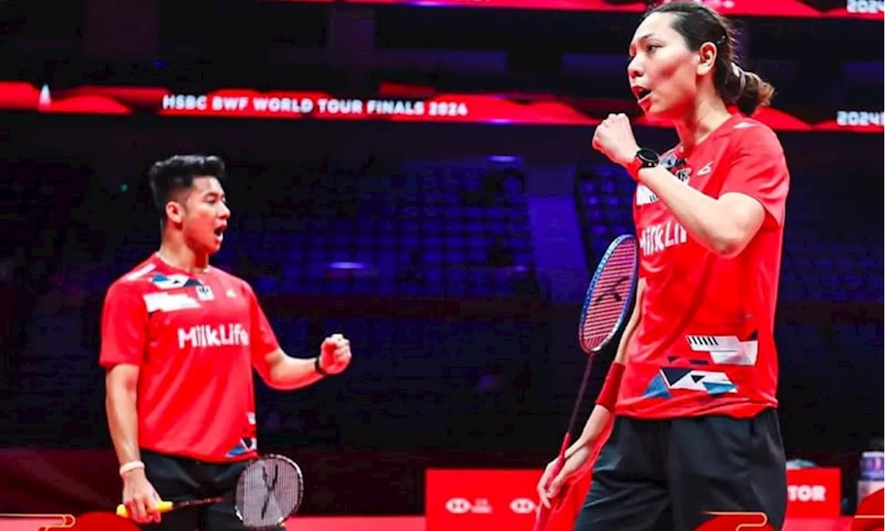 DejanGloria Tundukkan Wakil Jepang di Laga Perdana BWF World Tour Finals 2024