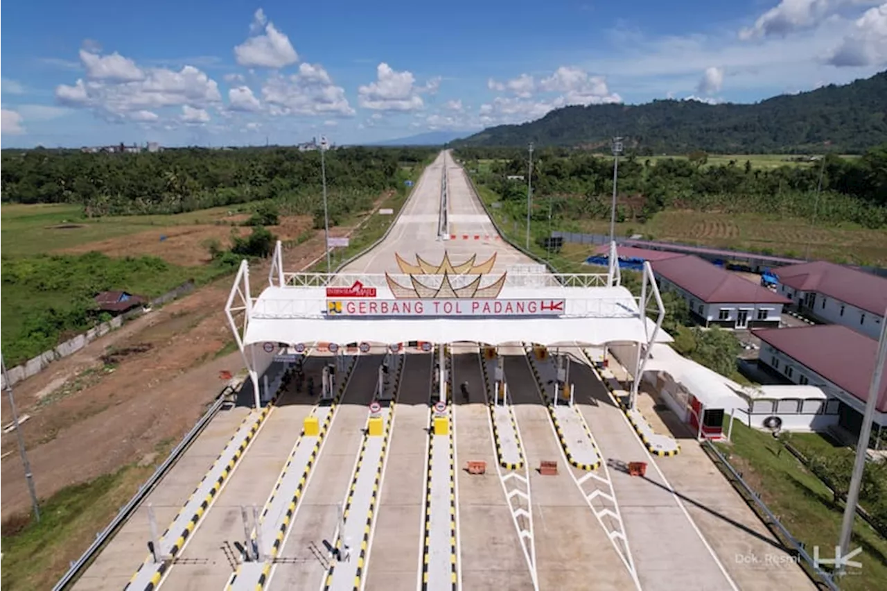 Dukung Mudik Nataru, 4 Ruas Baru Tol Trans Sumatra Dioperasikan