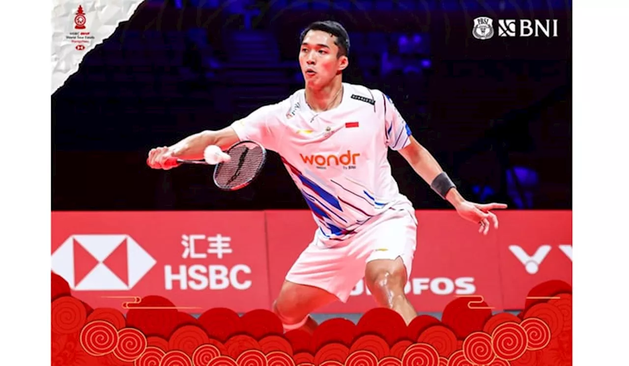 Jonatan Christie Akui Tampil Kurang Maksimal