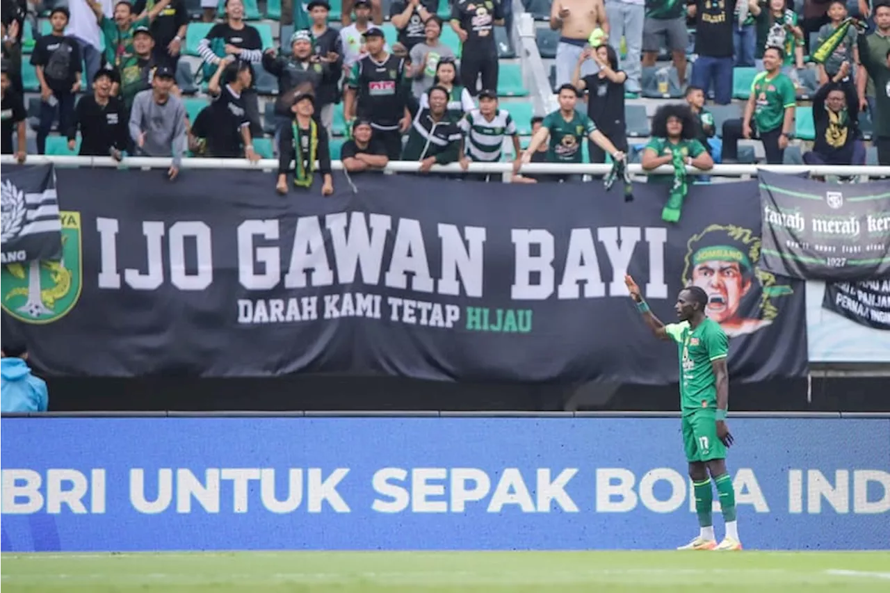 Libas Persik Kediri, Persebaya Kokoh di Puncak Klasemen Liga 1