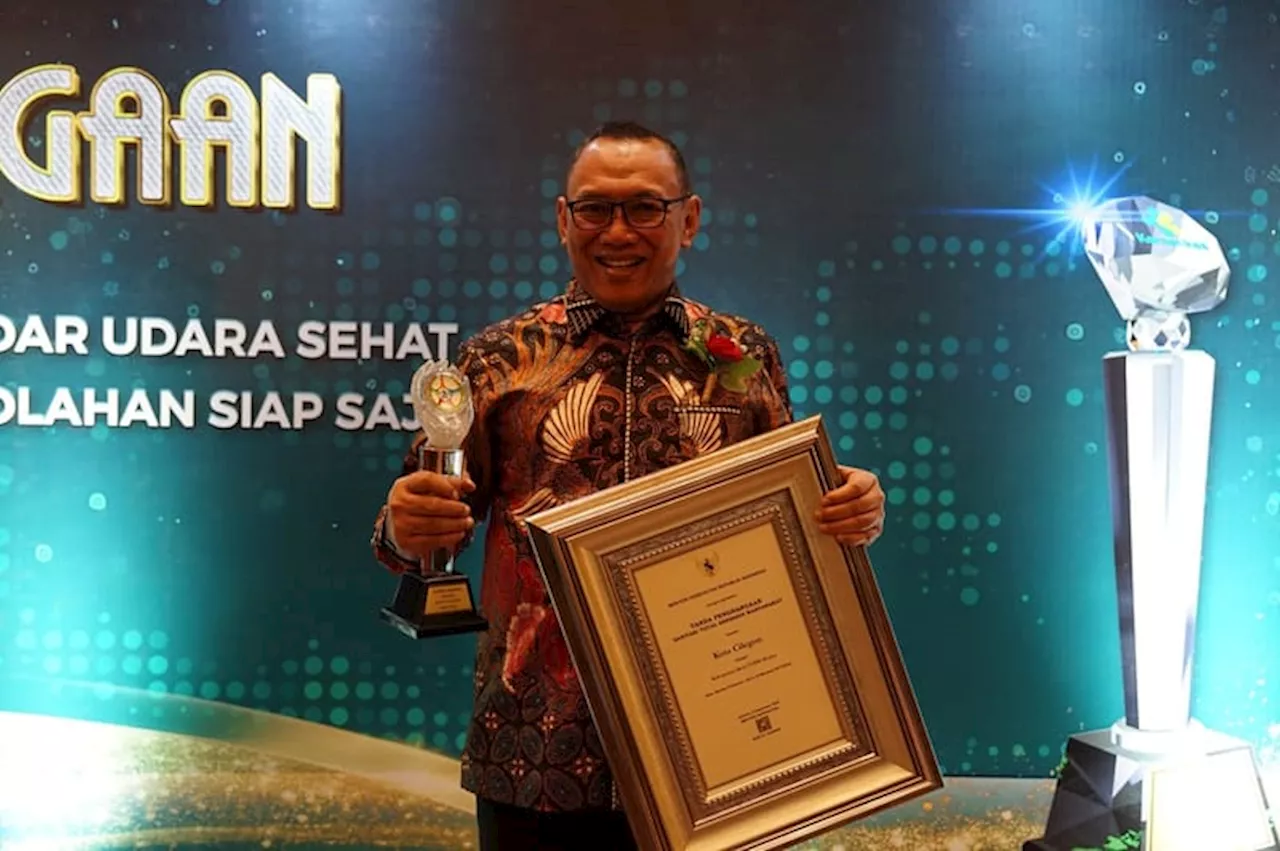 Pemkot Cilegon Raih Penghargaan STBM Award Tingkat Madya untuk Kedua Kalinya