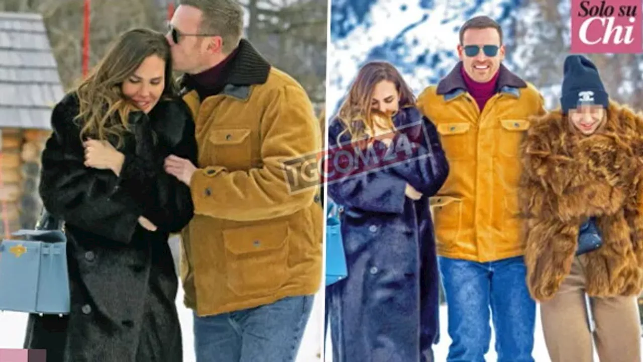 Ilary Blasi sulla neve, tutte le foto con Bastian Muller e la figlia Chanel Totti