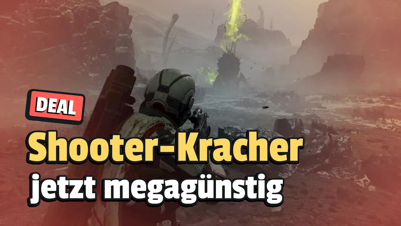 Mit der Extra-Portion Demokratie: Schnetzelt euch in Helldivers 2 jetzt zum Bestpreis durch Alien-Horden