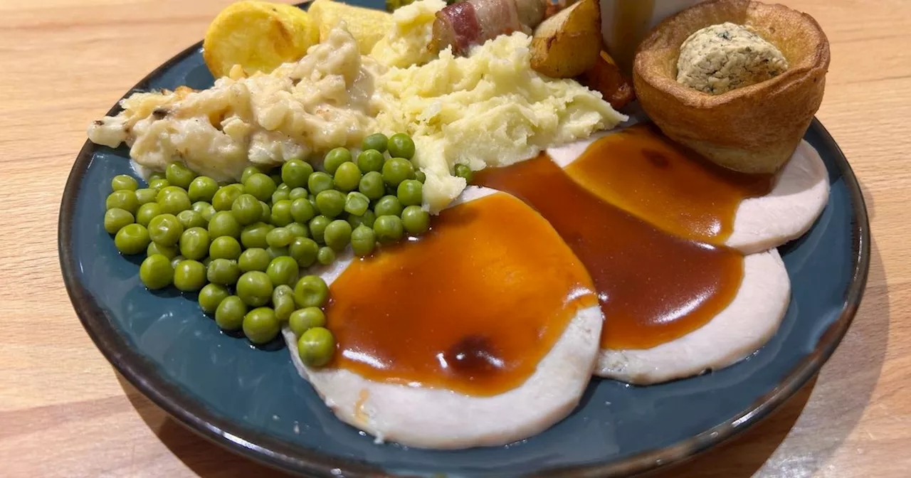 I tried the Christmas dinner at Morrisons cafe and there were a few surprises