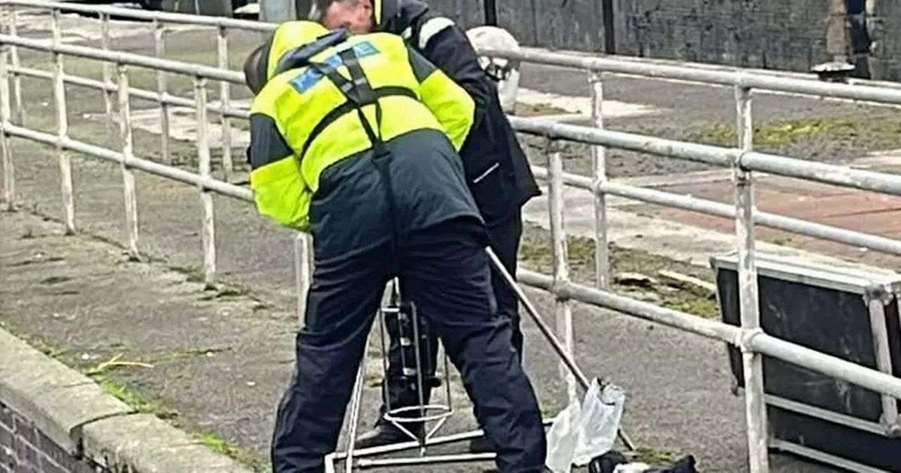 Teams search Manchester Ship Canal for seventh day after man entered water