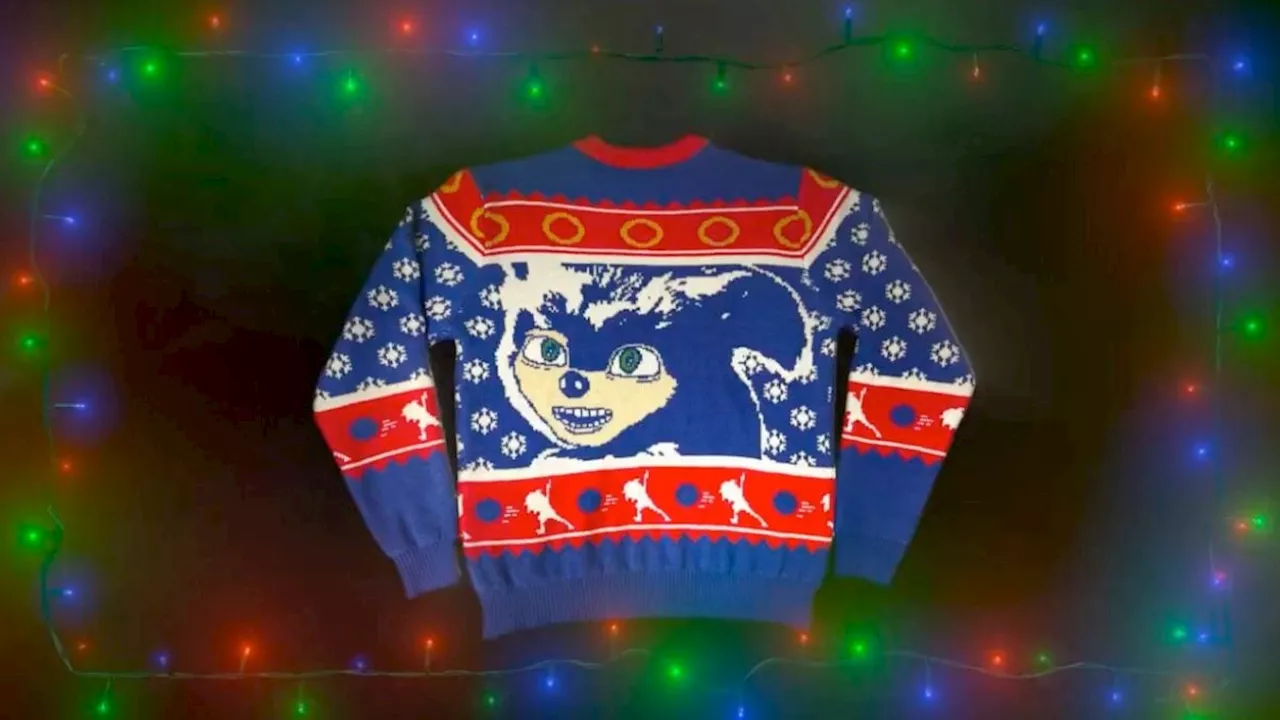 Paramount lanza un ugly sweater por Sonic 3; así puedes conseguirlo gratis