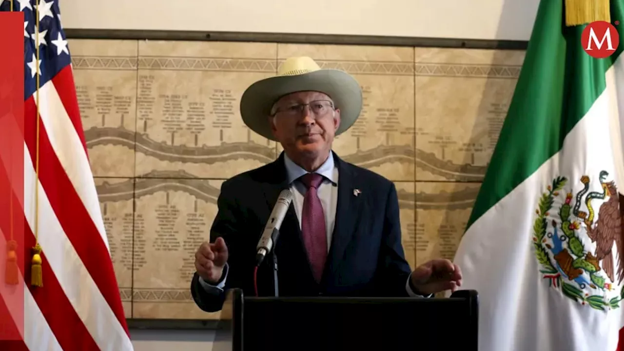 Salazar dice no conocer a próximo embajador de EU en México; 'estoy dispuesto a ayudar'