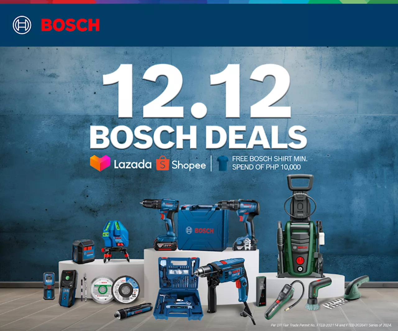 Shop #LikeABosch: Enjoy freebies and discounts with biggest 12.12 sale