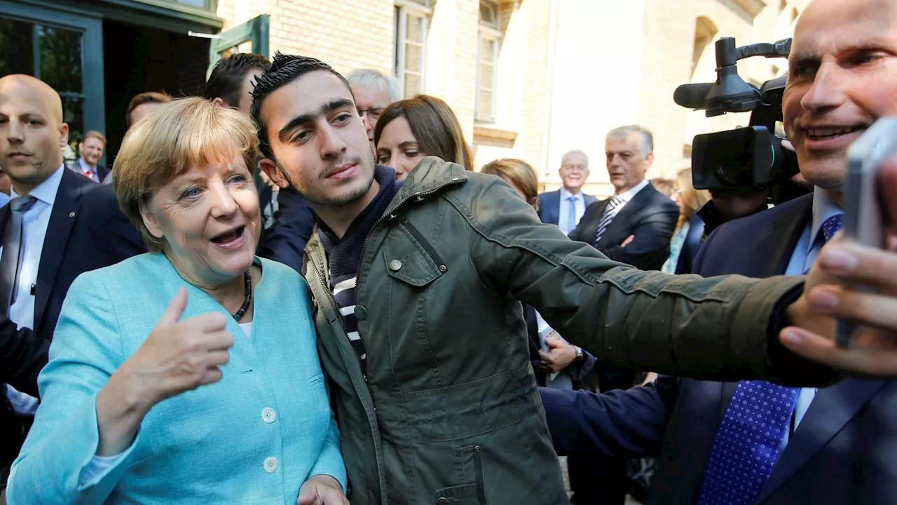 Syrer machte mit Merkel Selfie – darum wird er nicht zurückkehren